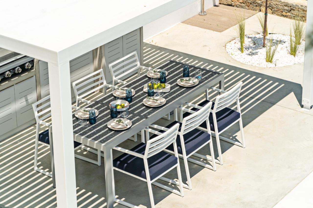 Constantinos Villa, Sublime Island Εscape, By Thinkvilla Panormos  Ngoại thất bức ảnh